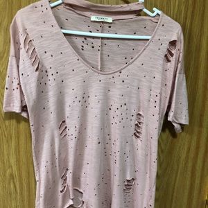 Distressed top